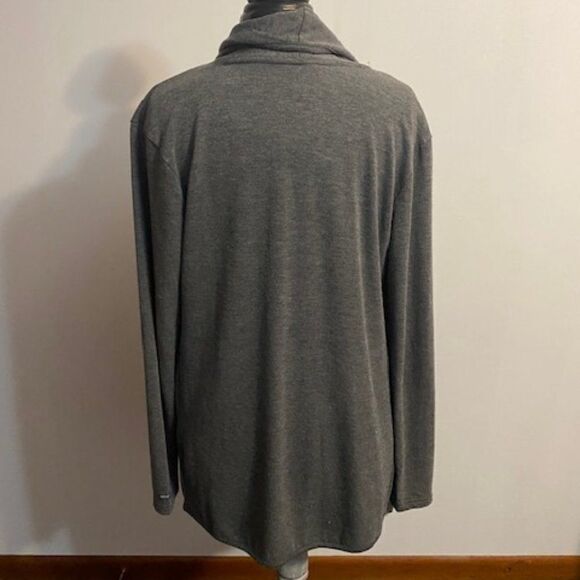 Jockey Gray cardigan, size Small - Picture 2 of 3
